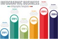 6 Step and Six option Infograph Brochure template with a lot of choices and a lot of design elements