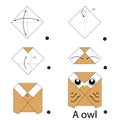 Step by step instructions how to make origami Owl.