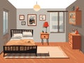 Illustration of Tranquil Haven - Bedroom Interior Design