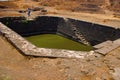 Step well, Lohagad Fort, Malavali near Pune Royalty Free Stock Photo