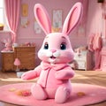 The Enchanting World of Pink Bunny