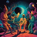 Interstellar Jazz: An otherworldly jam session among the stars