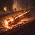 Steampunk Flashlight: A Journey Through Time