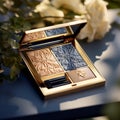 Gilded Serenity: A Luxurious Makeup Palette