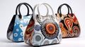Pattern Play Ladies\' Fancy Handbags with Eye-Catching Designs