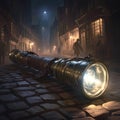 Exploring Steampunk Flashlight: A Rugged Tube of Brilliance