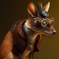 Mechanical Menagerie Steampunk Animals Kangaroo