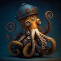 Mechanical Menagerie Steampunk Animals Octopus