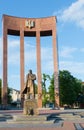 Stepan Bandera monument Royalty Free Stock Photo