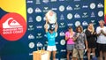 Stephanie Gilmore Winner 2017 Roxy Pro Gold Coast Royalty Free Stock Photo