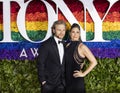 Stephanie J. Block and Sebastian Arcelus at 73rd Annual Tony Awards