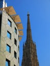 Stephansplatz in Vienna Royalty Free Stock Photo