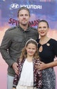 Stephen Amell, Cassandra Jean and daughter Mavi