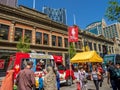 Stephen Avenue during Stampede Royalty Free Stock Photo