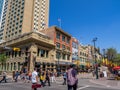 Stephen Avenue during Stampede Royalty Free Stock Photo