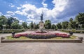 Stephen III monument in Chisinau city