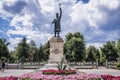 Stephen III monument in Chisinau city