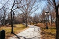 Stephen Juba Park in Winnipeg Canada Royalty Free Stock Photo