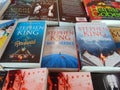 Stephen King Books Royalty Free Stock Photo