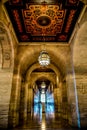 Corridors of the New York Public Library - Manhattan, New York City Royalty Free Stock Photo