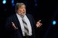 Stephen Wozniak performs at business conference