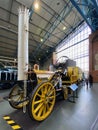 Stephensons Rocket - an early steam locomotive Royalty Free Stock Photo