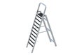 Stepladder closeup