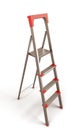 Stepladder on white