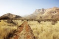 Steppe erongo mountains Royalty Free Stock Photo