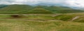 Steppe Kazakhstan, Trans-Ili Alatau, plateau Assy, Royalty Free Stock Photo