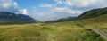 Steppe Kazakhstan, Trans-Ili Alatau, plateau Assy, Royalty Free Stock Photo
