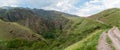 Steppe Kazakhstan, Trans-Ili Alatau, plateau Assy, Royalty Free Stock Photo