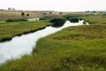 Steppe river Royalty Free Stock Photo