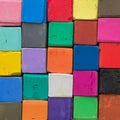 Colorful Pastel Chalk Colours Crayon Pieces