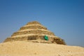 Stepped pyramid at Saqqara Royalty Free Stock Photo