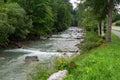 Stepped riffles on Fuscher Ache river, Austria