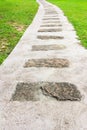 Stepping Stone Path Royalty Free Stock Photo
