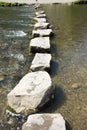 Stepping stones Royalty Free Stock Photo