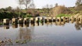 Stepping stones across Ponsul river - Idanha-a-Velha, Portugal