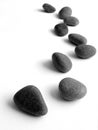 Stepping stones isolated Royalty Free Stock Photo