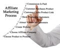 Affiliate Marketing Process Royalty Free Stock Photo