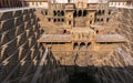 The steps of the Chand Baori Stepwell in Abhaneri