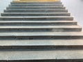 Close up view of design of old stone staircase going up. steps close to going up Royalty Free Stock Photo