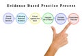 Evidence Based Practice Process Royalty Free Stock Photo