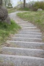 Steps on Footpath; Skeppsholmen Island; Stockholm