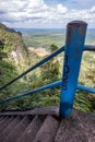 1028 steps on the high staircase at the Tiger Cave Temple in Krabi province.