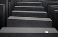 Steps of a Holocaust Mahnmal sculpture in Berlin