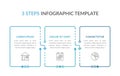 3 Steps - Infographic Template