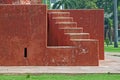 Steps on a Jantar Mantar, an astronomy instruments