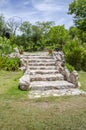 Steps leading to garden